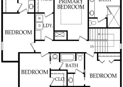 Upper Level Floor Plan