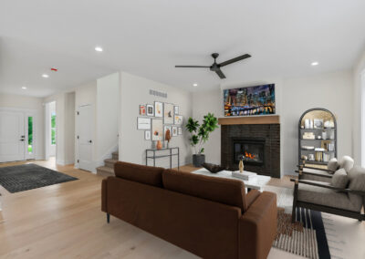 Image of Custom Built Luxury Living room with furniture